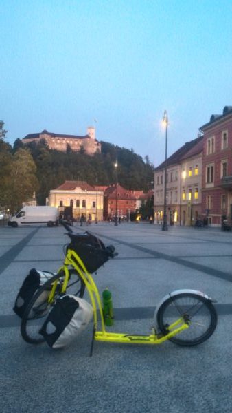 Lublaň, roztřesená z mého příjezdu