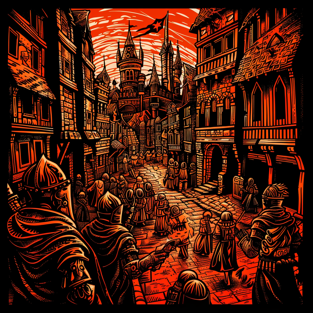 Pravidla pro konflikty frakcí nord.ninja.rpg_Illustration_of_a_city_with_multiple_factions_ba_a992d2c8-d035-412f-b8fb-0bf12af04f8e