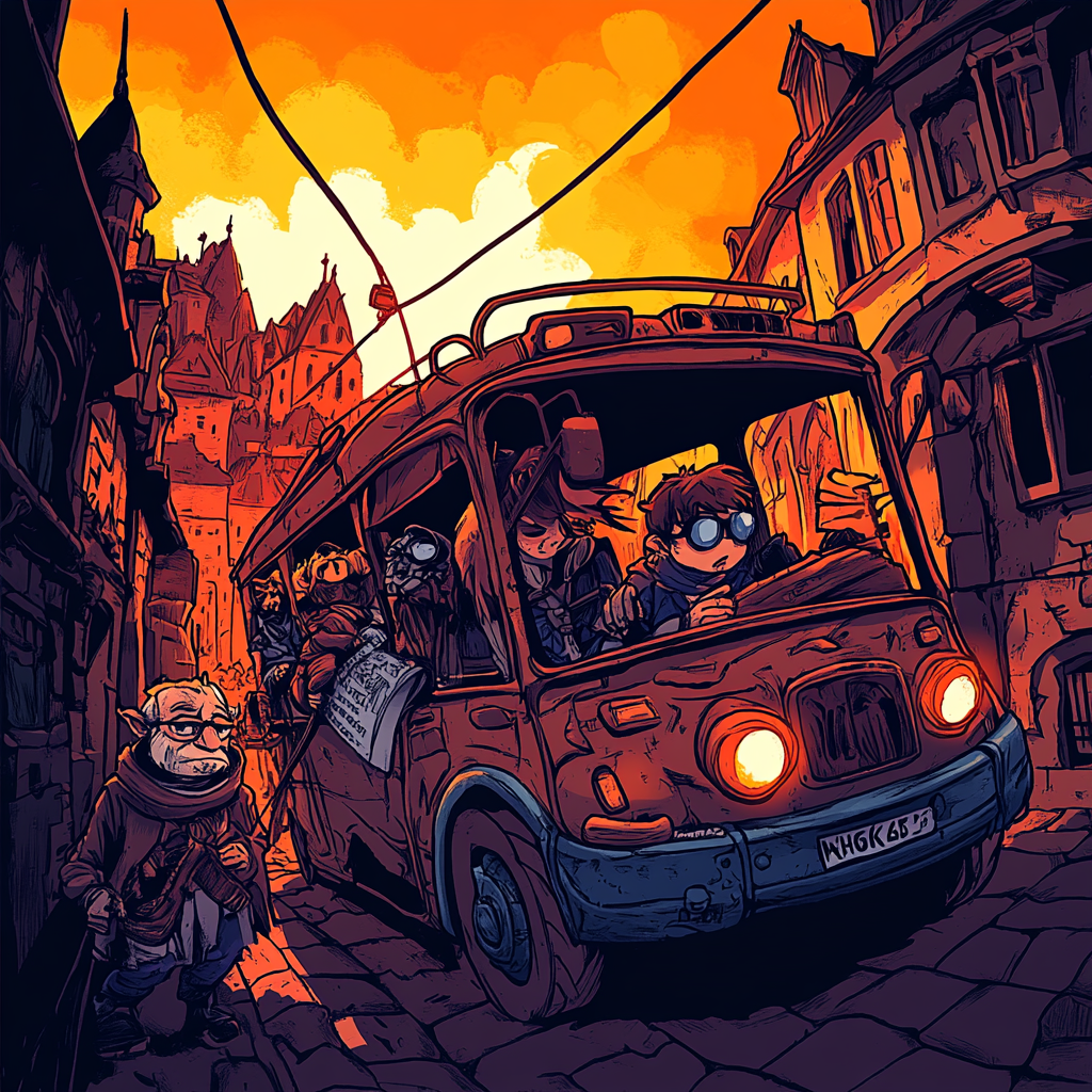 TTRPG o řidičích autobusů v ostravské MHD